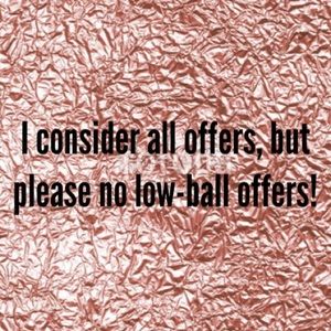 Please read before making an offer!